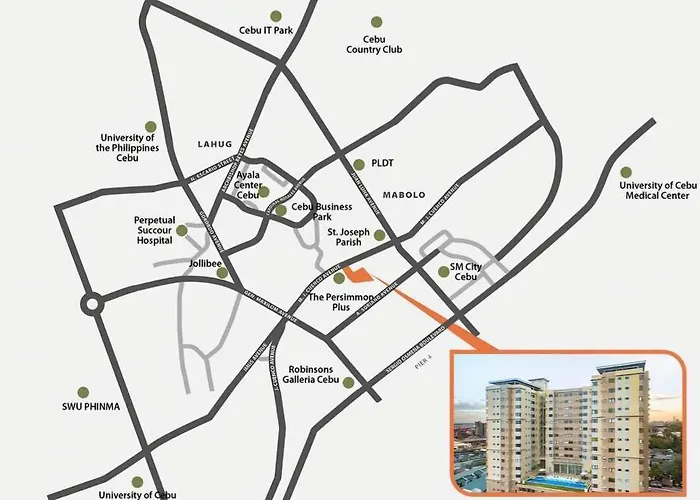 Persimmon Tower 3 With Pool Apartment Cebu